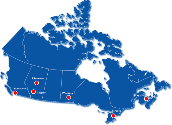 Map of Canada